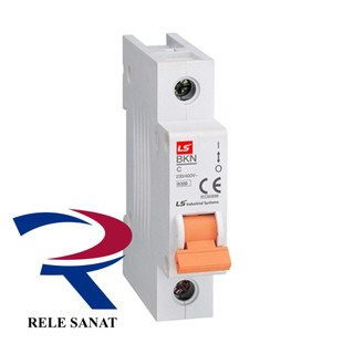 کلید مینیاتوری الاس 40 آمپر تکفاز مدل BKN 1P C40A