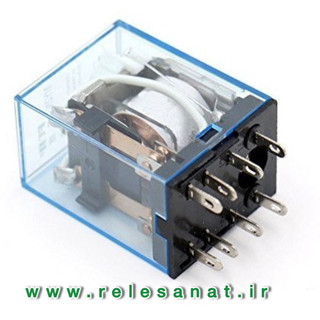 رله ۸ پایه امرن۲۳۰ ولت کد my2n-230v